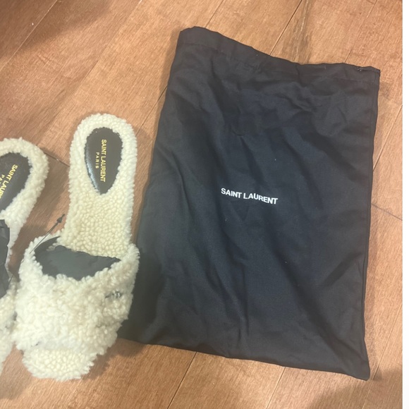 YSL tribute mules shearling - Picture 3 of 3